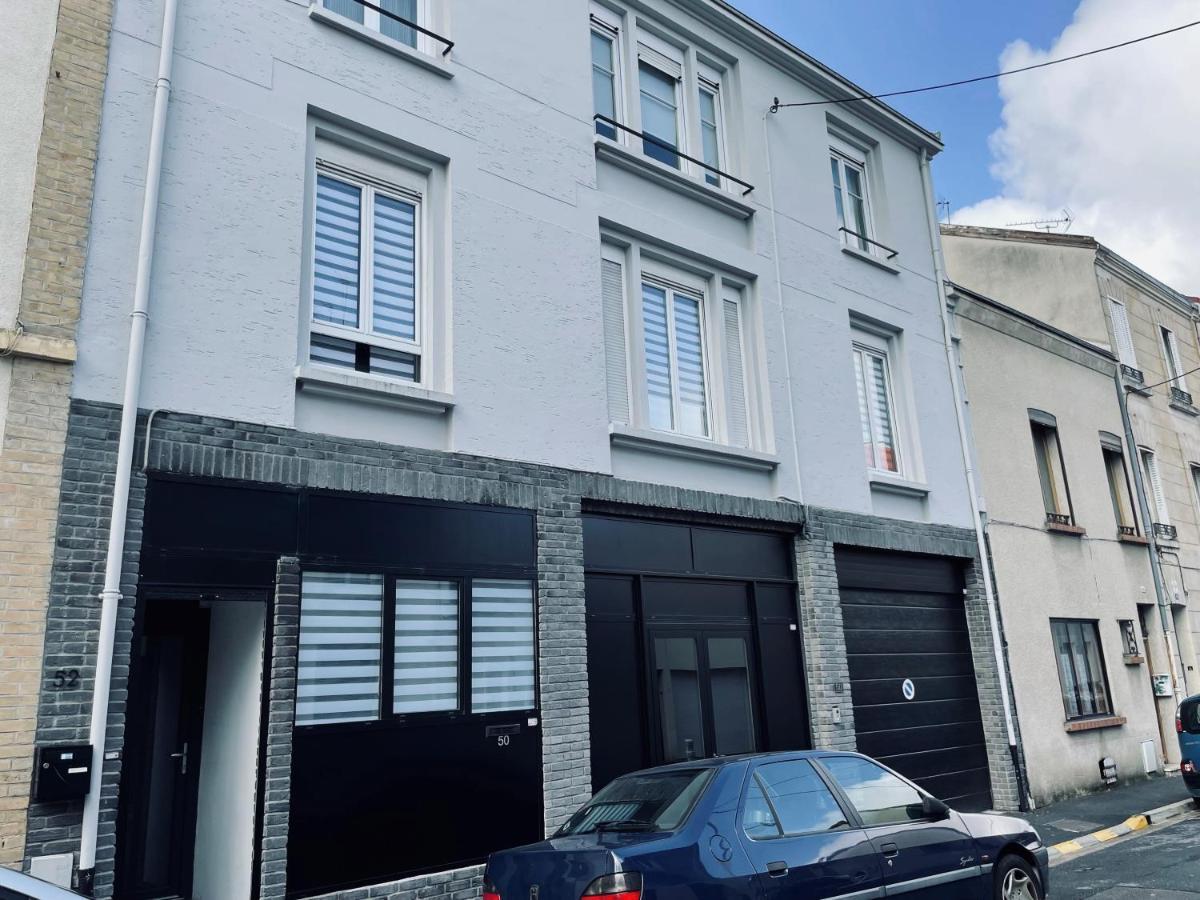 Le Cinquante-Deux Appartement De Charme Reims Exterior photo